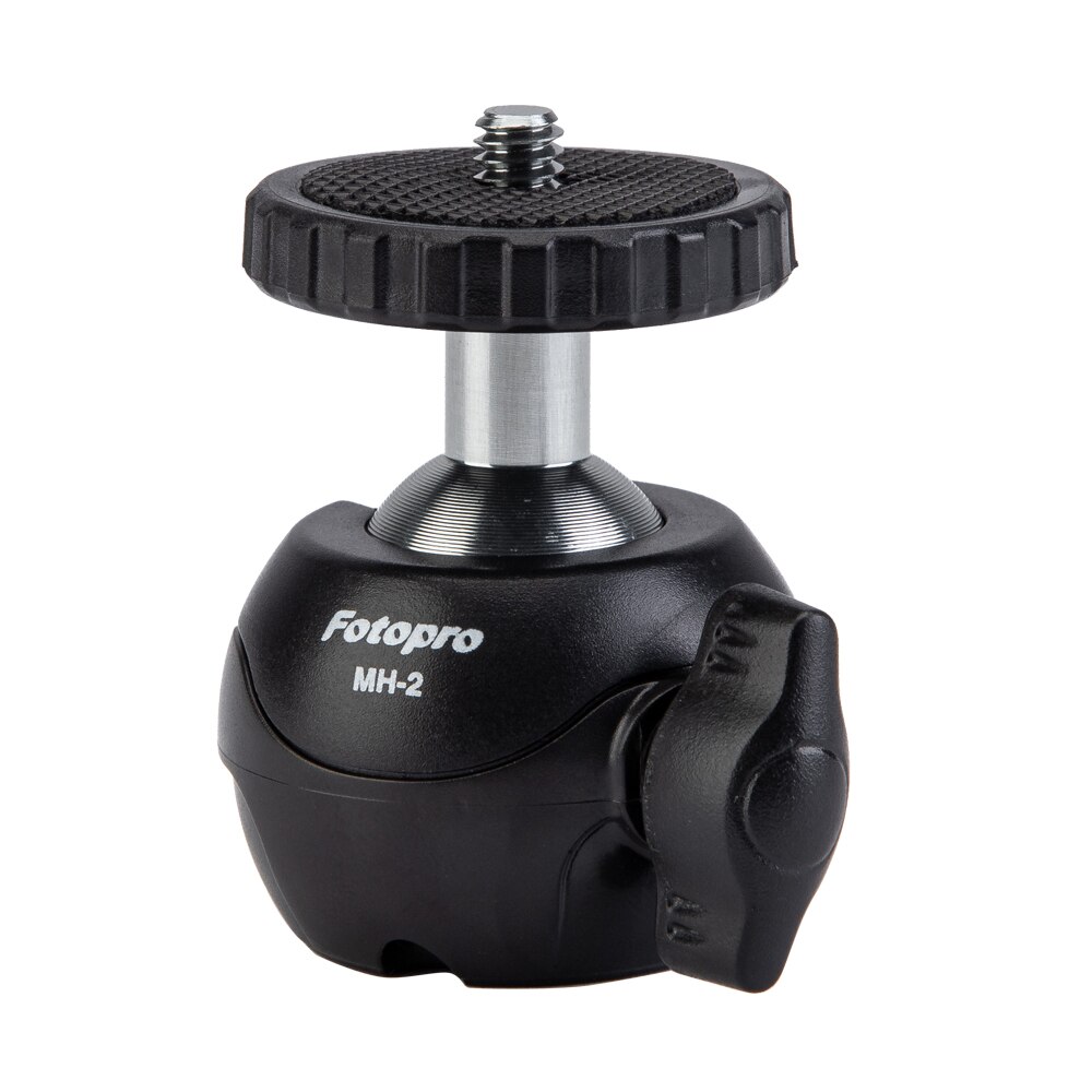 Fotopro Mini portátil impermeable pulpo flexibles Smartphone trípode de cámara fría de montaje con cabeza de bola con 1/4 tornillo: MH-2 Ball Head