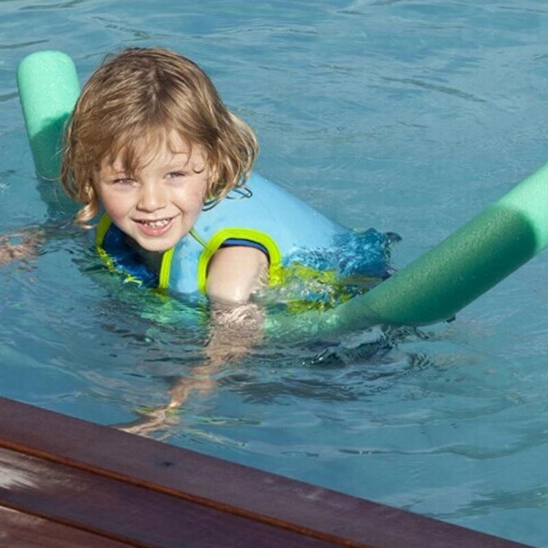 6 x 150cm fleksibel flydende swimmingpool nudel svømme kickboard vand float hjælp woggle nudler hule lære svømning skum diy legetøj