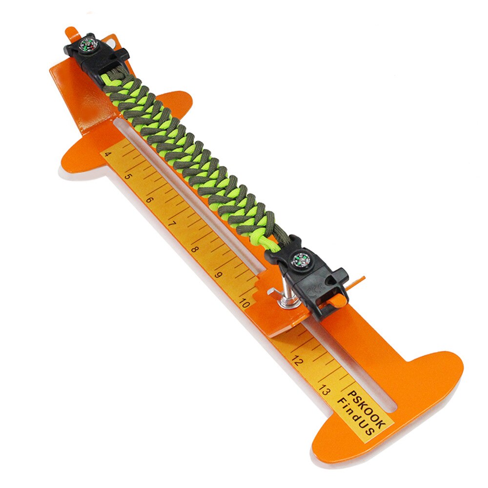 1Pcs Paraplu Touw Metalen Vlechten Frame Armband Braider Diy Paraplu Touw Armband Braider Paraplu Touw Vlechten Frame