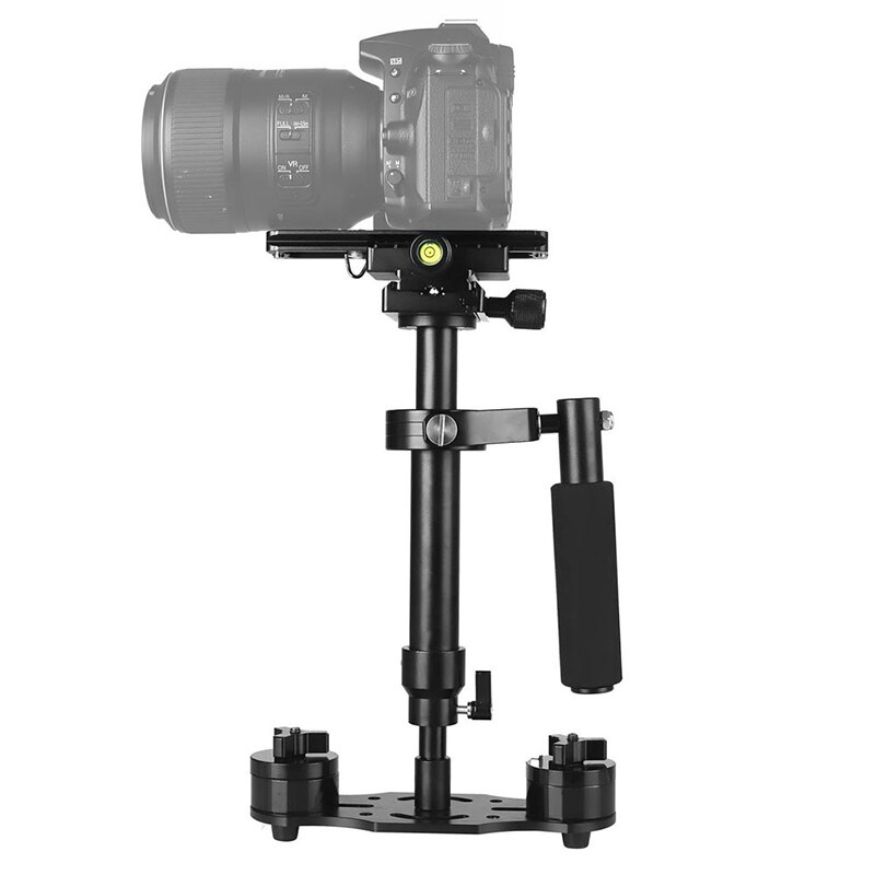 Estabilizador de mango S60 para fotografía y vídeo, estabilizador de mano de aleación de aluminio, Steadycam DSLR para videocámara Steadycam DSLR: Default Title