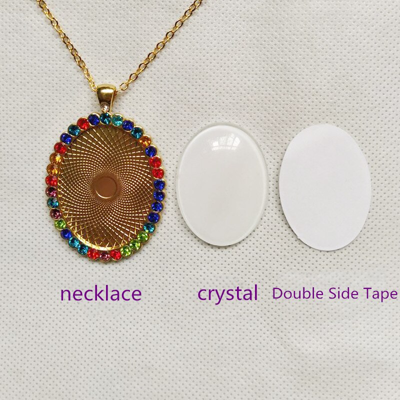 Blank sublimation necklace for women jewelry heat transfer blank material DIY 10pcs/lot
