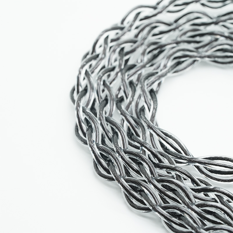 ivipQ-44 In-ear Headphone Cable, High-fidelity Upgrade Cable, suitable for 0.78 pin MMCX Dual 3.5 , HD650, HD800, KZ-QDC IEM