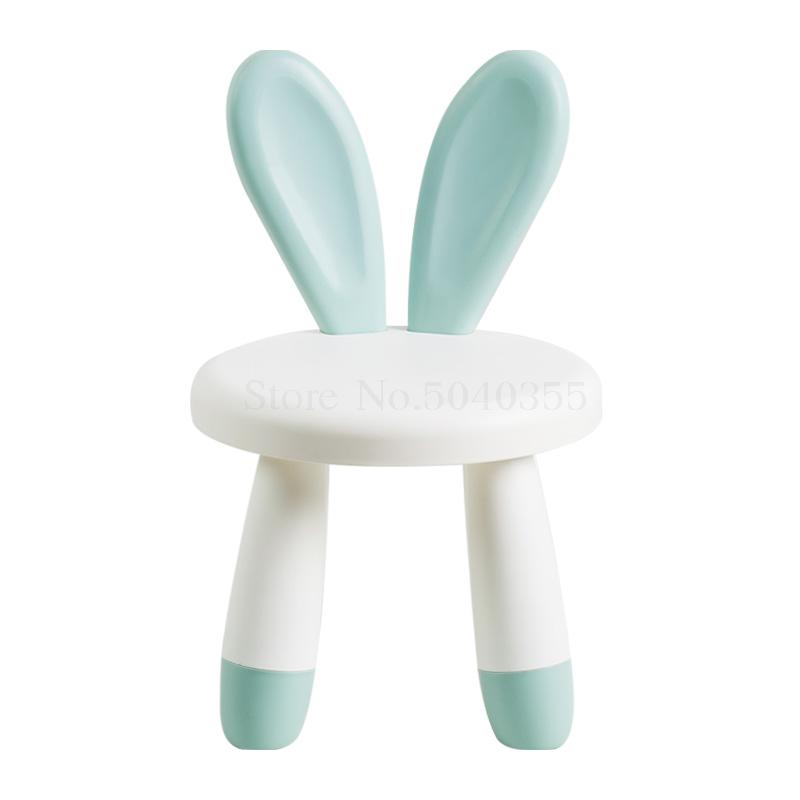 Taburete para bebé, asiento trasero de dibujos animados, banco pequeño de plástico grueso para niño, silla para bebé, hogar