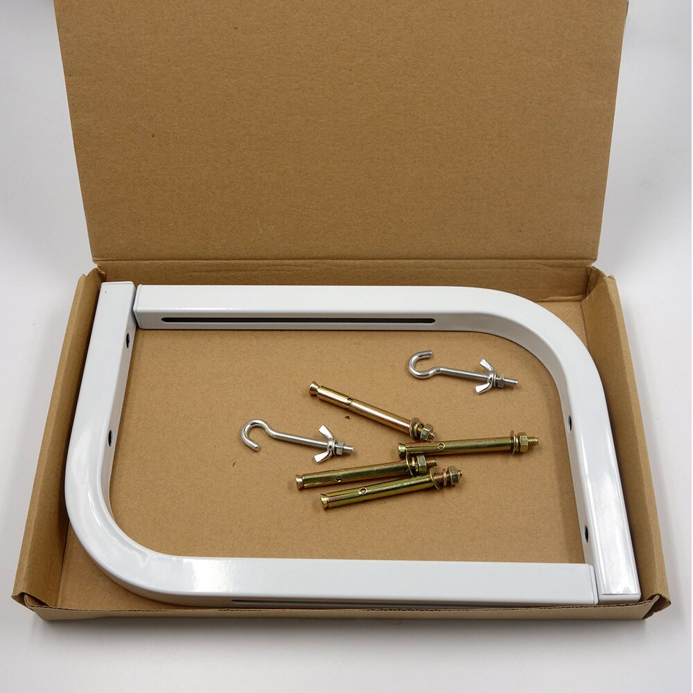 Rigal Z320 Adjustable Projection Screen Hanger Ceiling Mounts for Projector Screens L Shape Holder Specialized Hanger 90 degrees