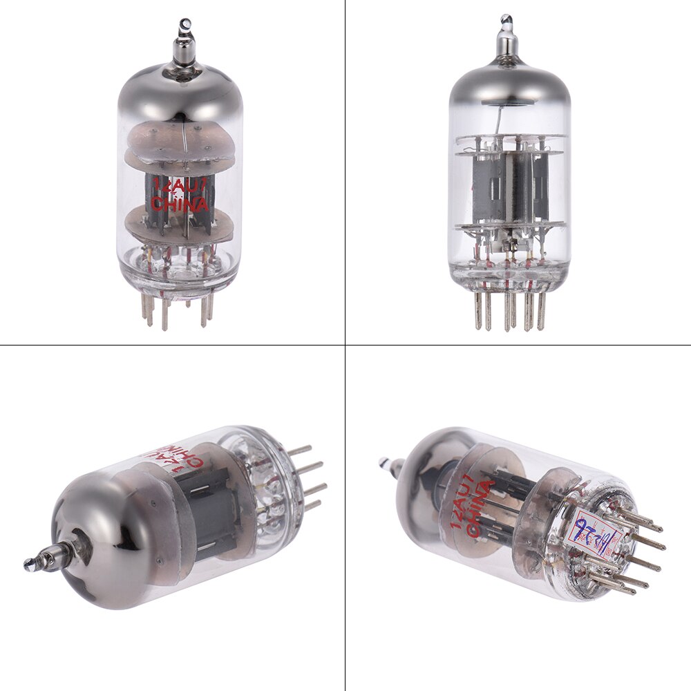 2pcs 12AU7 Preamp Electron Vacuum Tubes 9-pin Dual Triode for ECC82 6189 5963 5814 Tube Replacement