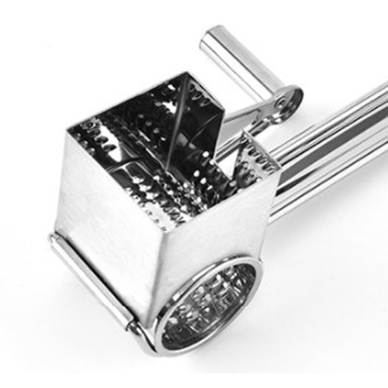Cheese Rotary Grater Stainless Steel Barrel Drum Ginger Chocolate Multi-function Cheese Shaver