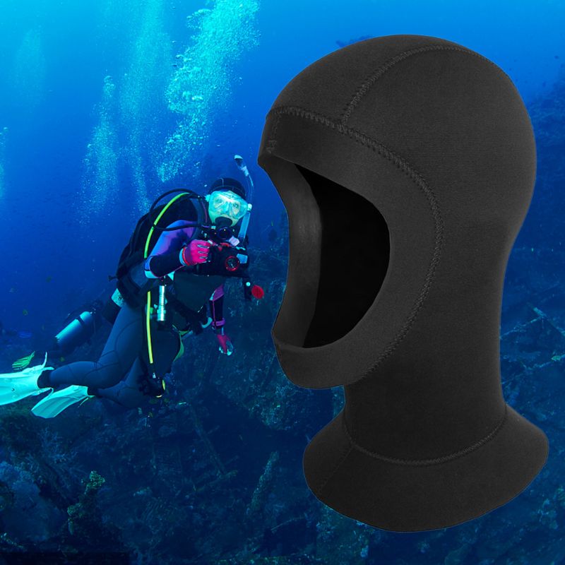 Scuba Duiken Kap 5Mm Neopreen Duiken Cap Kappen Dive Sport Cap Waterdichte Warme Muts Snorkelen Wetsuit Helm