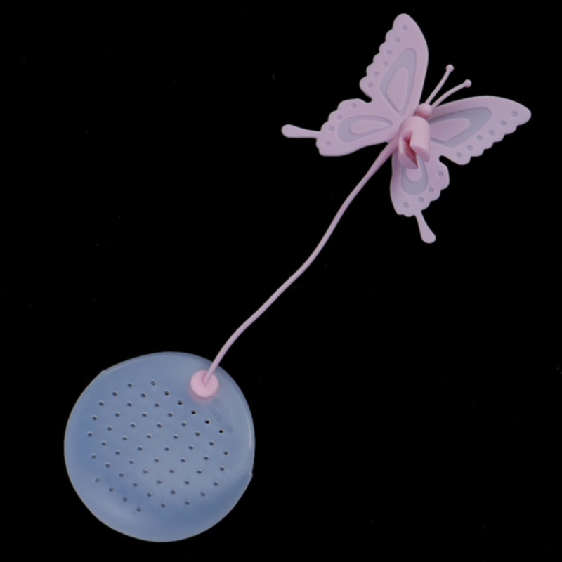 1Pc Cute Butterfly Tea Infuser Silicone Reusable C... – Grandado