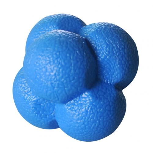 Fitness Reaction Ball Hexagonal Reaction Ball Agility Coordination flex Exercise Sports Fitness Training Ball Exerciser: Blue