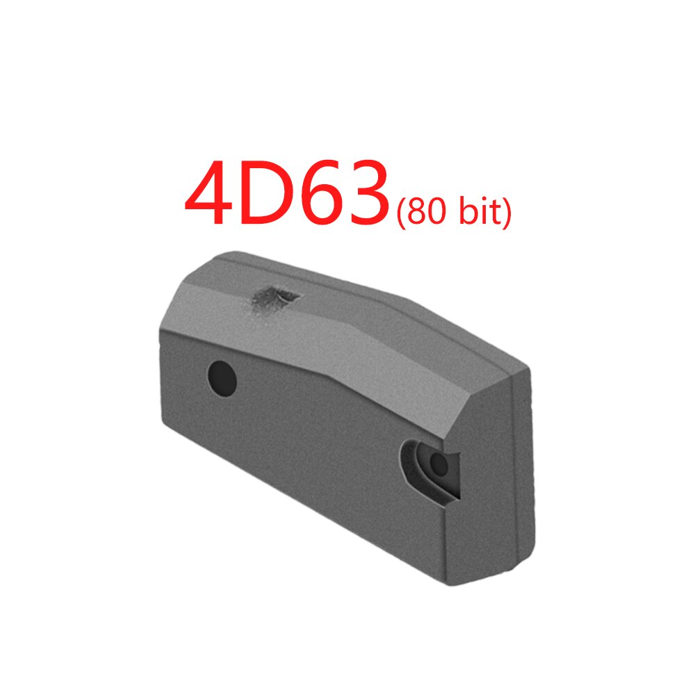 Chip transpondedor de llave de coche XNRKEY 4D60 4D61 4D62 4D63 40Bit 4D63 80Bit 4D64 4D65 4D67 4D68 4D69 4D6A 4D6B Chip en blanco: Naranja