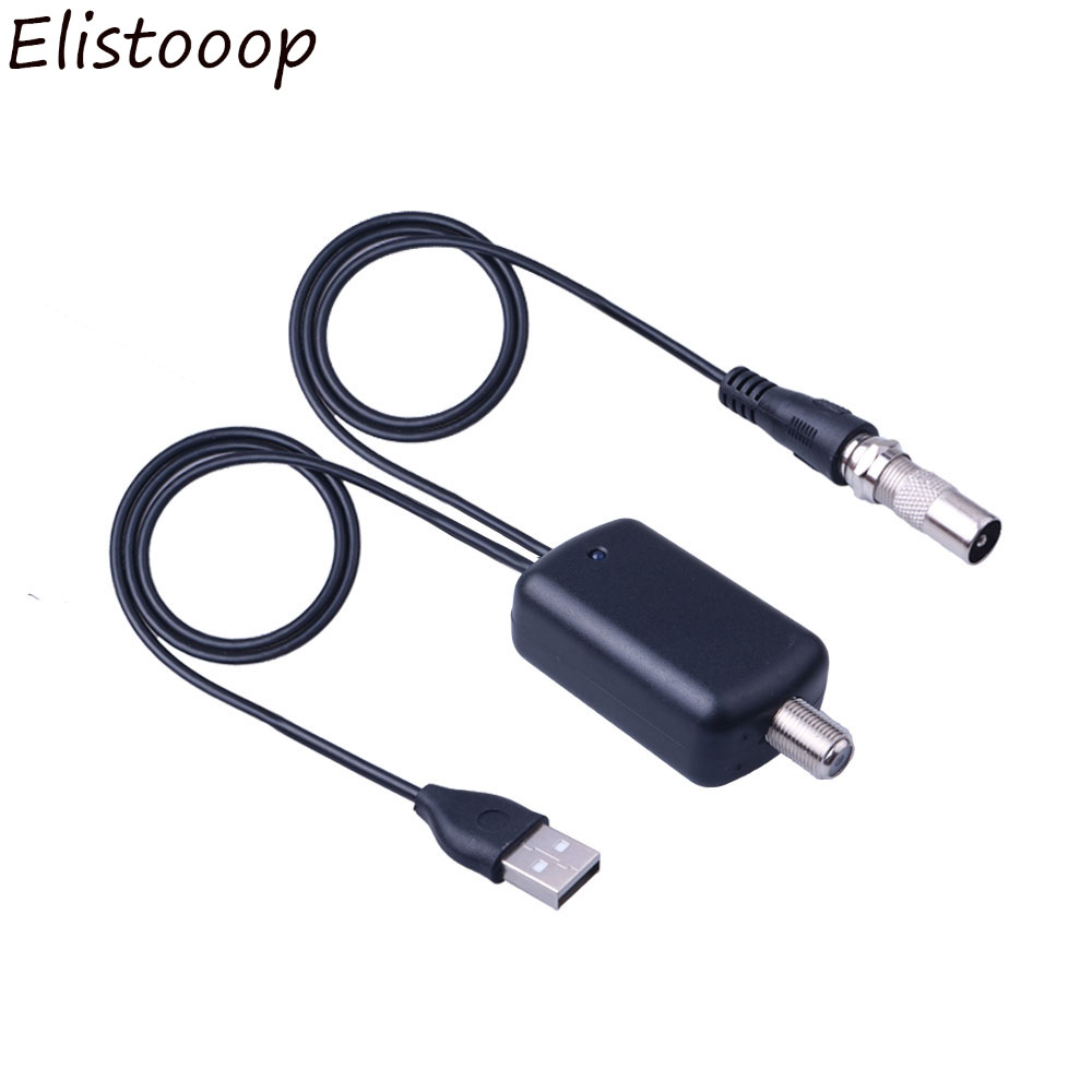 Elistooop Geräuscharm Einfache Installation HDTV TV Antenne Verstärker Signal Booster Antenne Adapter für großhändler