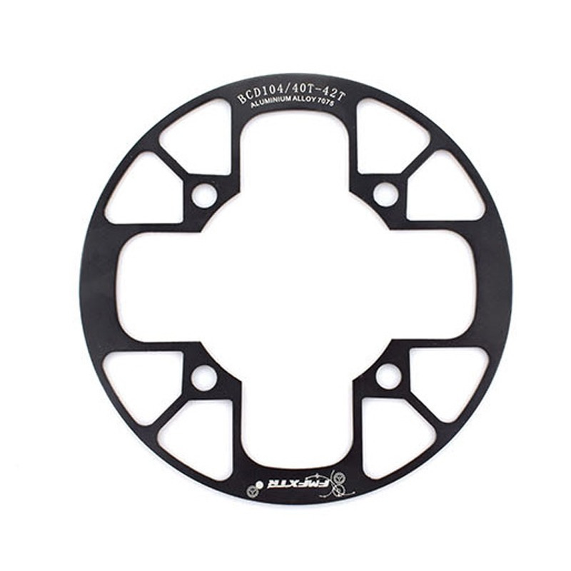 Protecteur de pédalier de vélo, accessoires de manivelle, couvercle de protection de plateau VTT, commencerBCD, 32 T, 34 T, 36 T, 38T, 38T, 40 T, 42T: WHITE / 32T