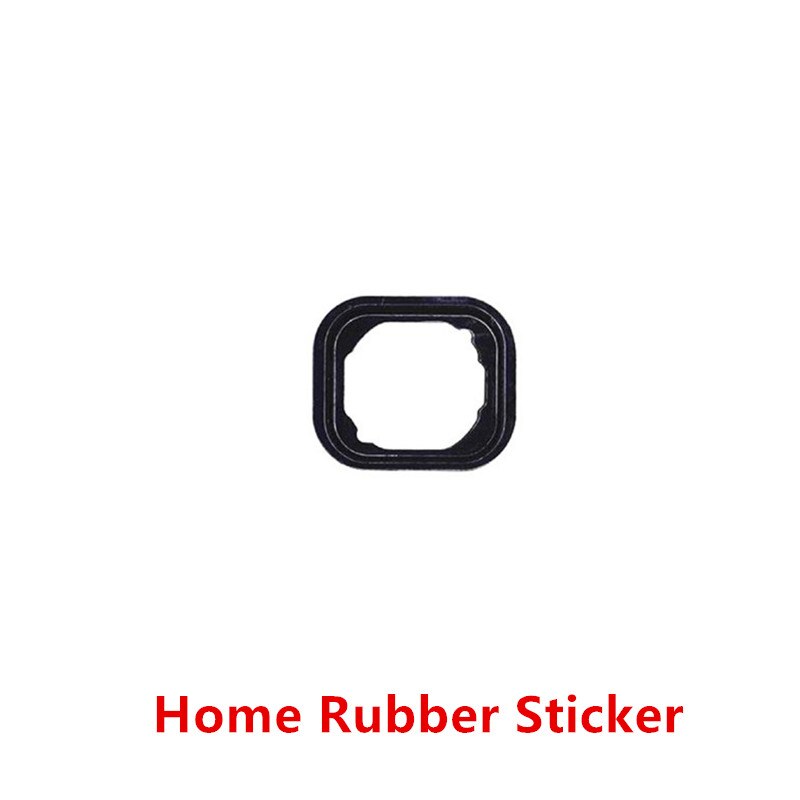 Return Back Home Button Assembly Flex Cable Sticker Menu Sensor Ribbon For iPhone 5s 6s 6 7 8 Plus SE Fingerprint No Touch ID: Home Rubber Sticker