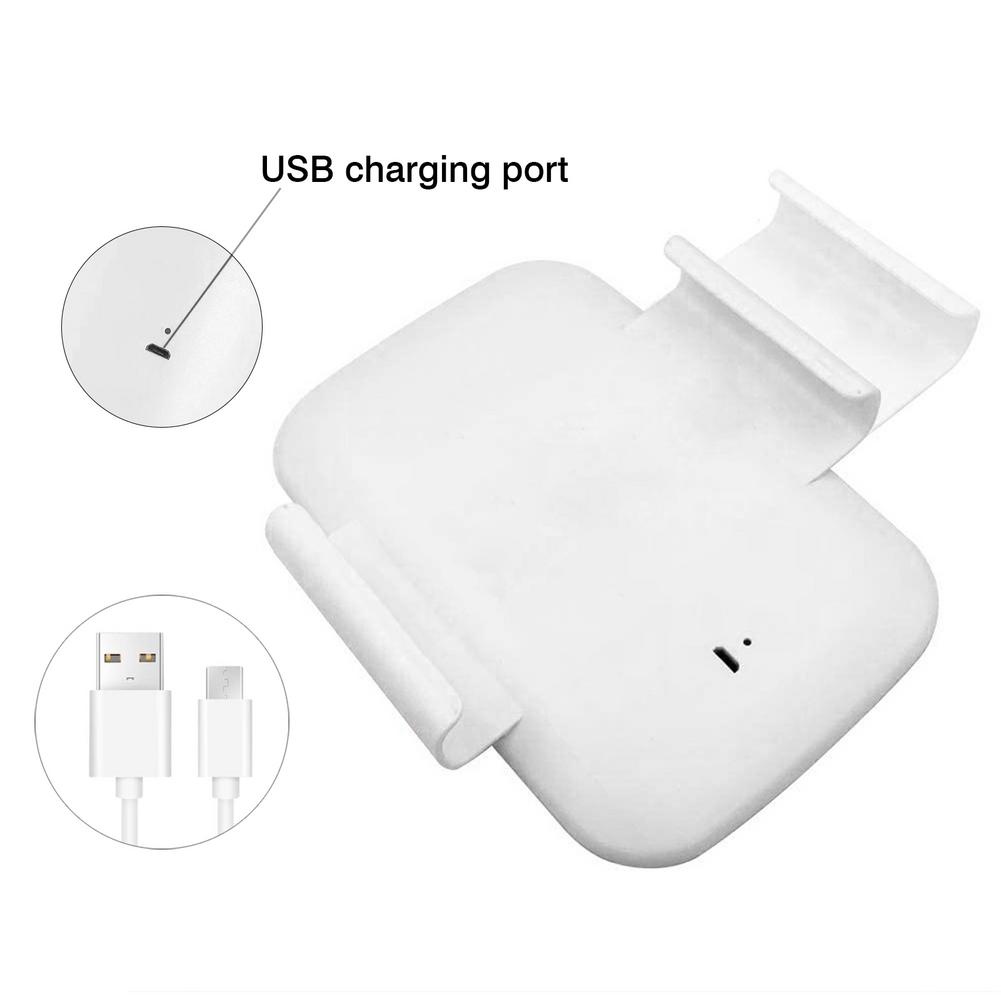 Espelho de vidro prata-chapeado da viseira do sol do carro com espelho retrovisor da composição da bateria de 400mah com espelho universal do carro do bebê da luz do diodo emissor de luz