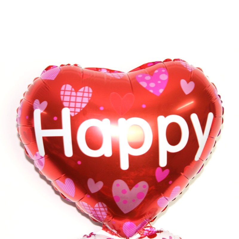 Big I Love You/ Happy Day Letters Balloons Love Heart Engagement Anniversary Weddings Valentine Party Decor Supplies YE