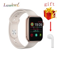 Iwo 8 pro Bluetooth llamada reloj inteligente de música táctil completa rastreador de Fitness las mujeres/los hombres para Apple IOS Android PK W34 IWO 11