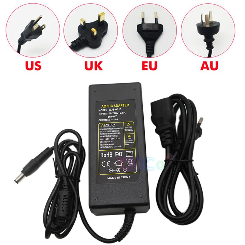Verlichtingstransformator  ac110v-240v naar  dc 5v 12v 24v voedingsadapter 2a 6a 8a 8.5a 10a led strip schakelaar driver