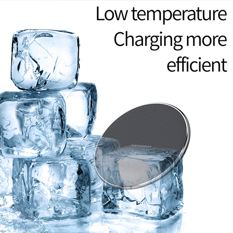 Wireless charger base for iphone xs max xr, samsung  s10 plus,  s9 s8 note 8 , 9 phone wireless fast charger qi charging adapter pad