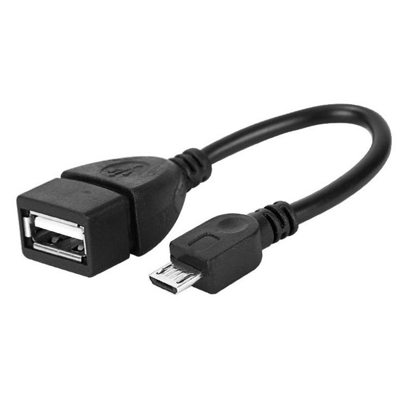 Short Micro USB Male to USB 2.0 Female Host OTG Hu... – Grandado