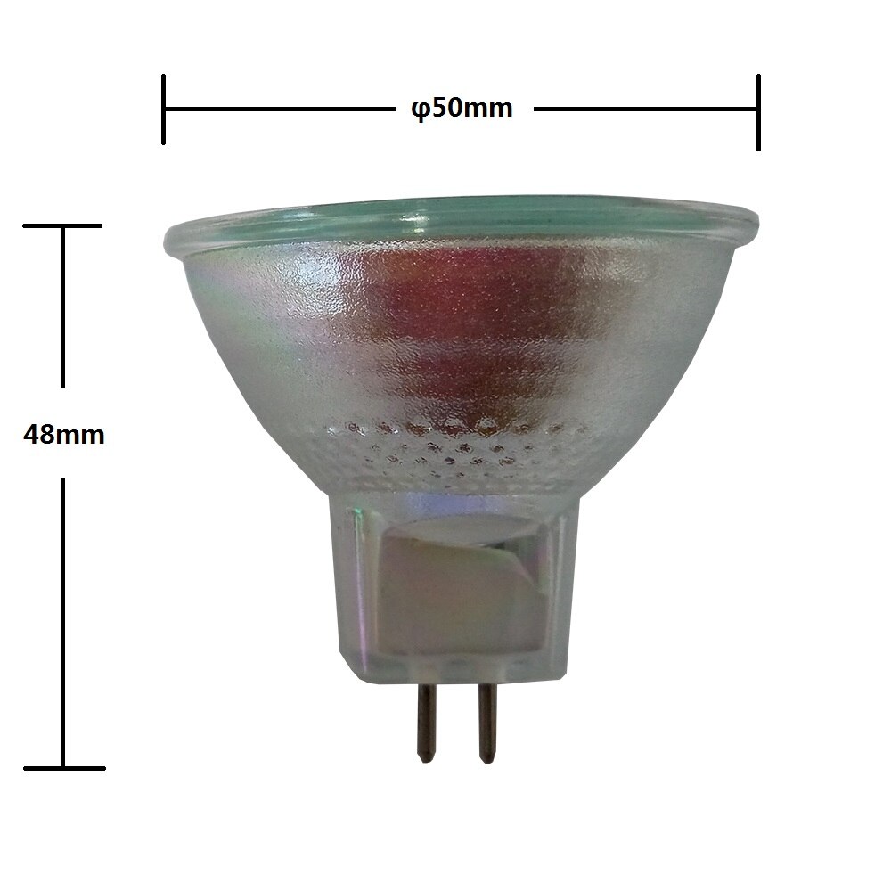 HoneyFly 2 stücke JCDR Halogenlampe 50W 110V/220V Dimmbare Halogen Birne Stelle Licht warm Weiß klar Glas drinnen Dekoration