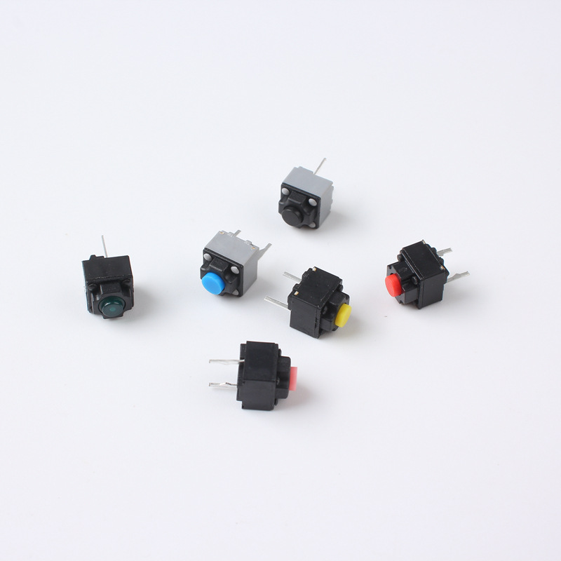 HUANO – micro-interrupteur de souris silencieux, 6x6x7.3mm, 10 pièces/lot, rouge, noir, jaune, bleu, vert, 3 millions de roses, 10 millions de heures