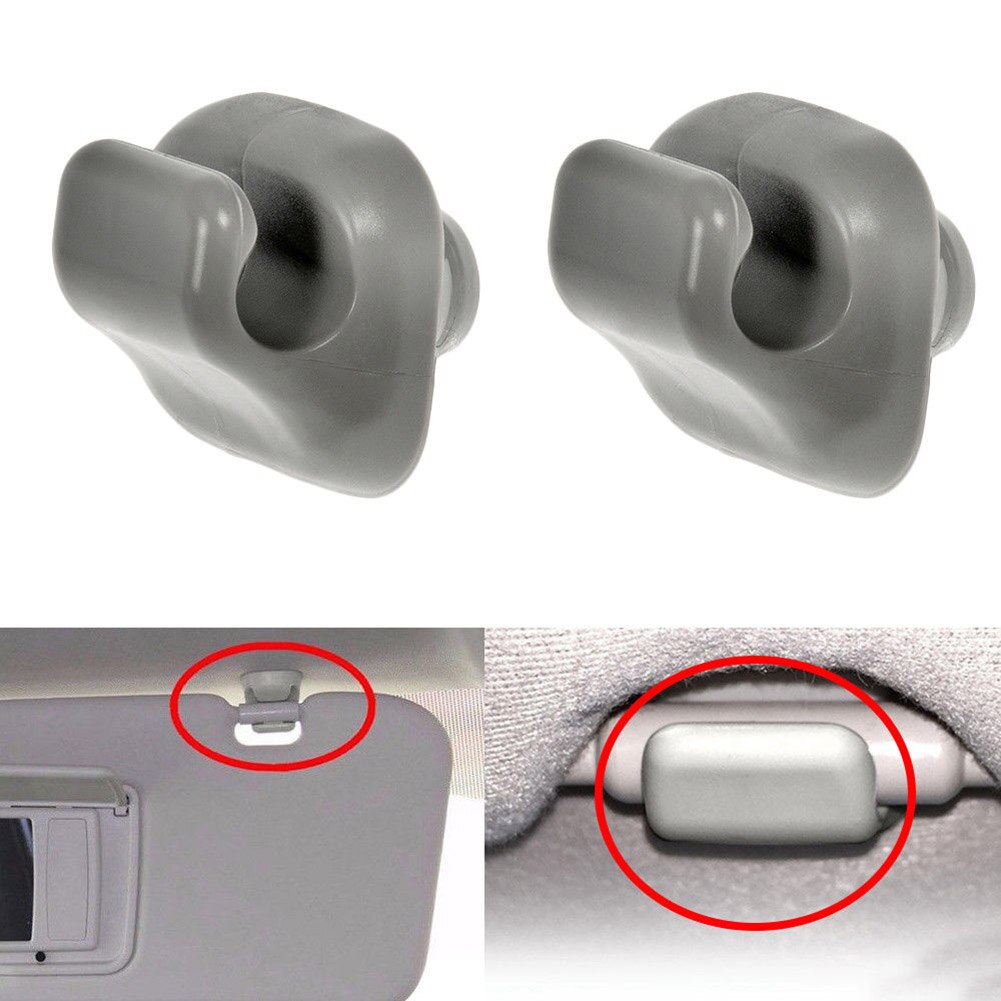 Clip para visera solar, accesorio para Honda 98-07 Accord 96-04 Civic 07-11 CR-V 03-05, novedad, 2 uds.
