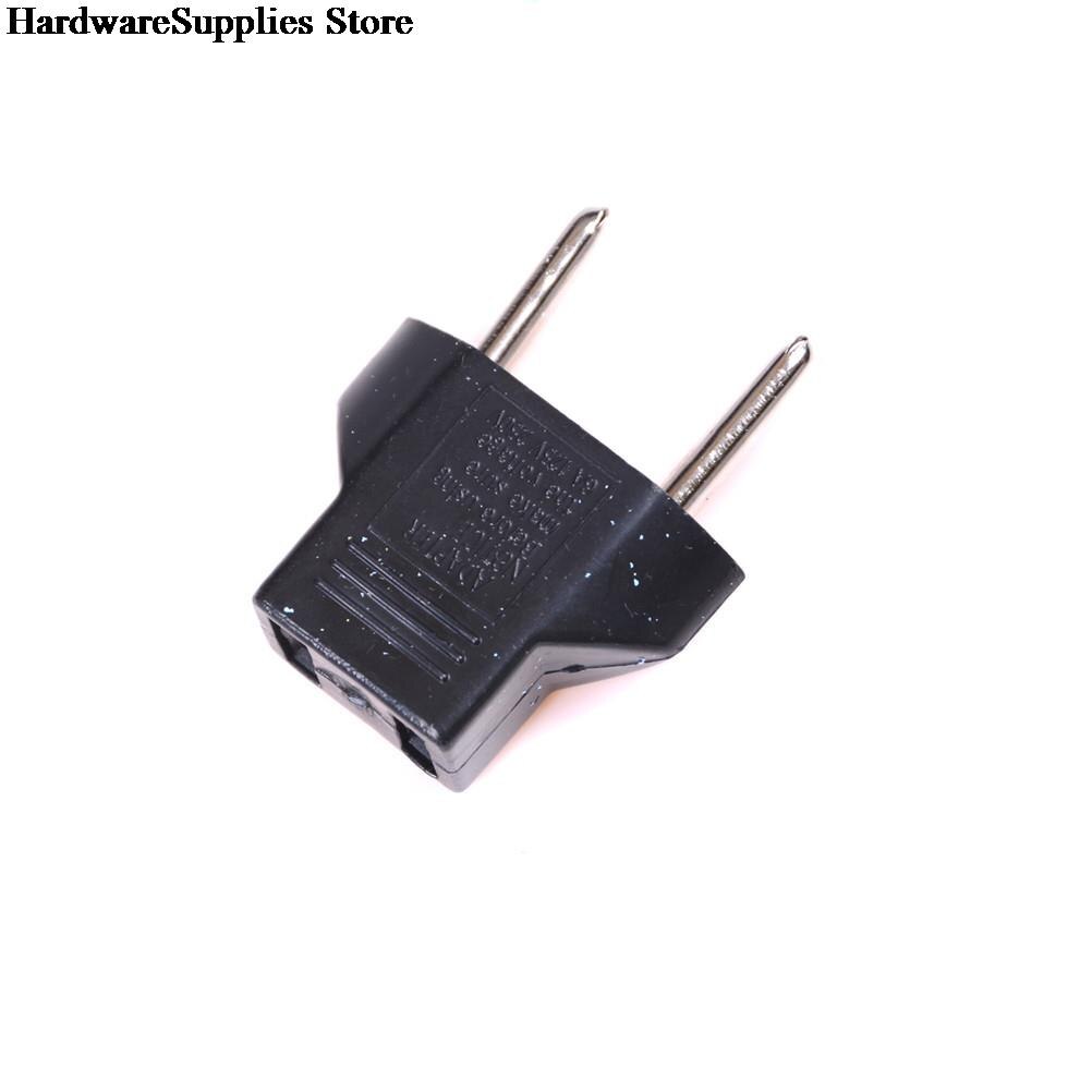 5Pcs/set US to EU Euro Europe AC Power Plug Travel Adapter easy to use argers Home use