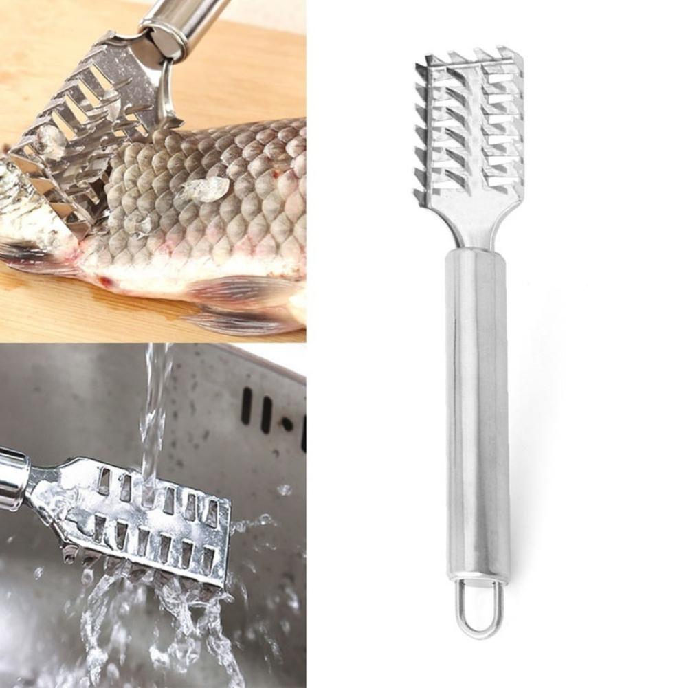 Cooking Tools Fish Cleaning Knife Skinner Fish Skin Scraper Stainless Steel Fish Scales Fishing Cleaning Remover Kitchen Gadget