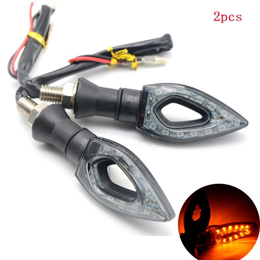 Indicadores de señal de giro para motocicleta luces lámpara para YAMAHA YZ250FX YZ450FX WR250 450 WR250F WR450F TRICKER DT230LANZA