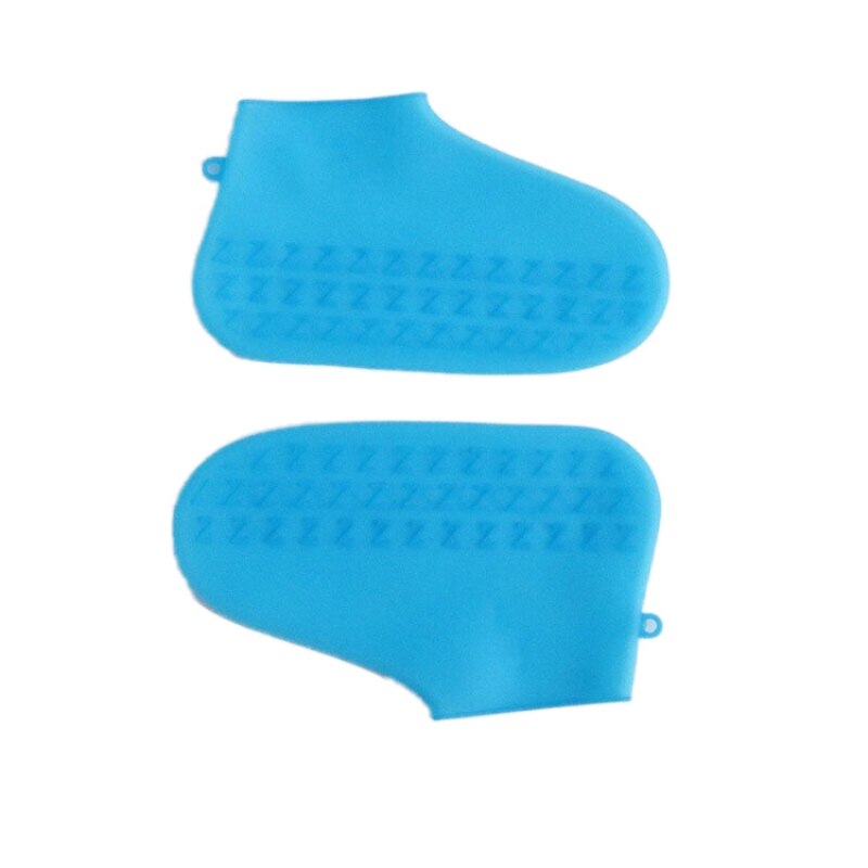 Reusable Elastic Silicone Overshoes Waterproof Shoe Cover Non-Slip Rain Socks Shoe Protectors Unisex Shoes Outdoor Protection