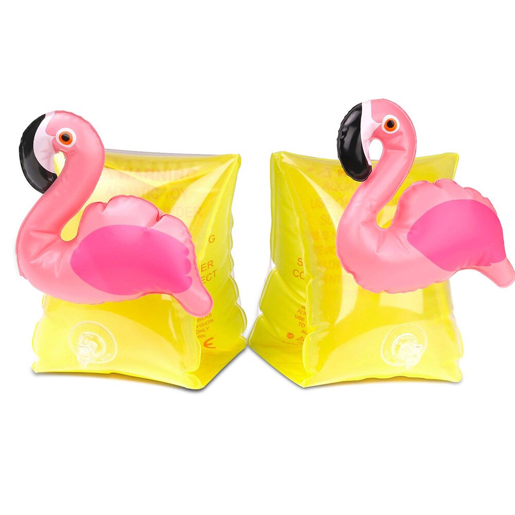 Opblaasbare Zwemmen Arm Bands Water Vleugels Floatation Mouwen Cartoon Zwemmen Ringen Buis Trainers Armbanden Zwembad Drijft Speelgoed Voor Kids: swan