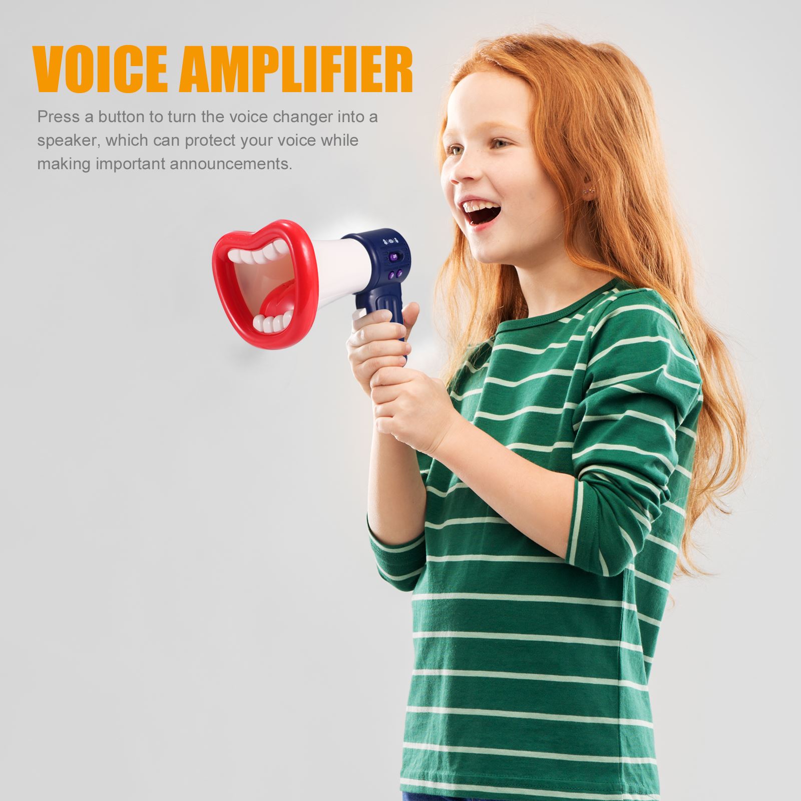 Grappige Multi Voice Changer Versterker Verschillende Stemmen Fun Speelgoed Speaker Kids Educatief Kinderen Speelgoed Verjaardagscadeautjes