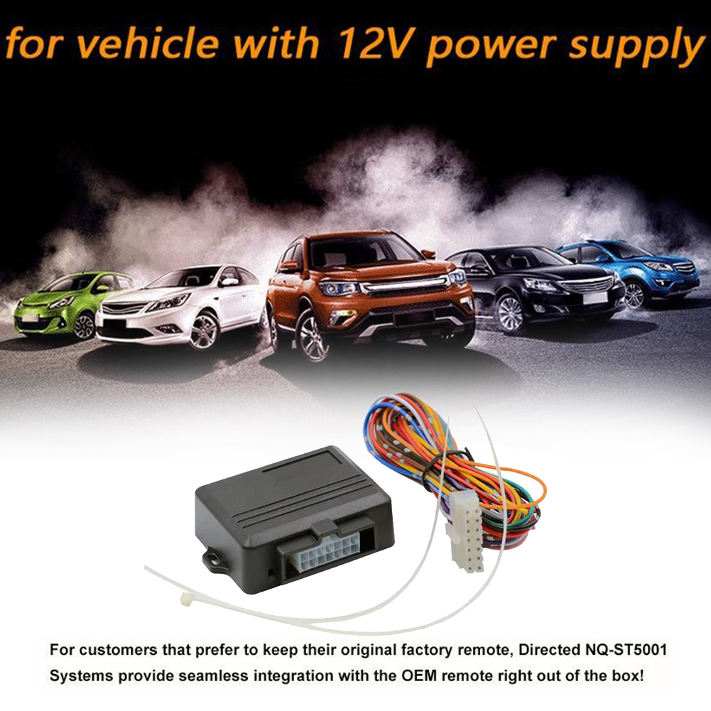 Remote Engine Start Stop with Remote Control Car Starting Module 12V Auto Starter Module Anti-theft Remote Start Car Accessories