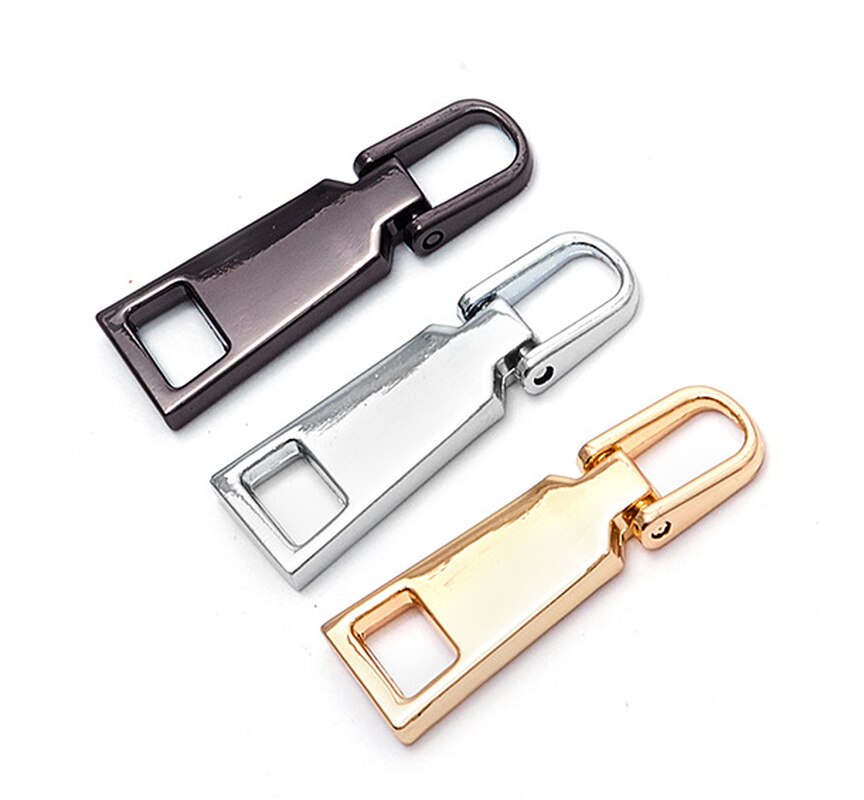 1Pcs 5 # Abnehmbare Metall Zippern für Zipper Sliders Kopf Reißverschlüsse Reparatur Kits Zipper Pull Tab DIY Nähen zubehör