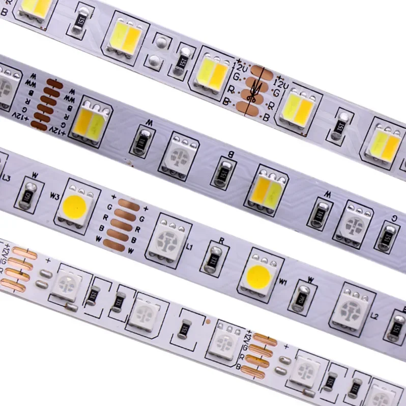 Smd 5050 Rgb Led Strip Waterdicht 5M 300LED Dc 12V 24V Cct Rgbcct Rgbw Rgbww Wit Warm wit Fita Led Licht Strips Flexibele