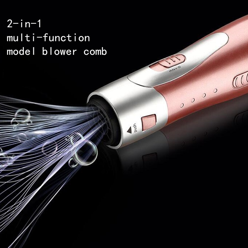 Negative Ion Comb Hair Dryer Hair Dryer Multi-Function Blow Comb One Hair Style Hair Dryer Blow Comb Experience