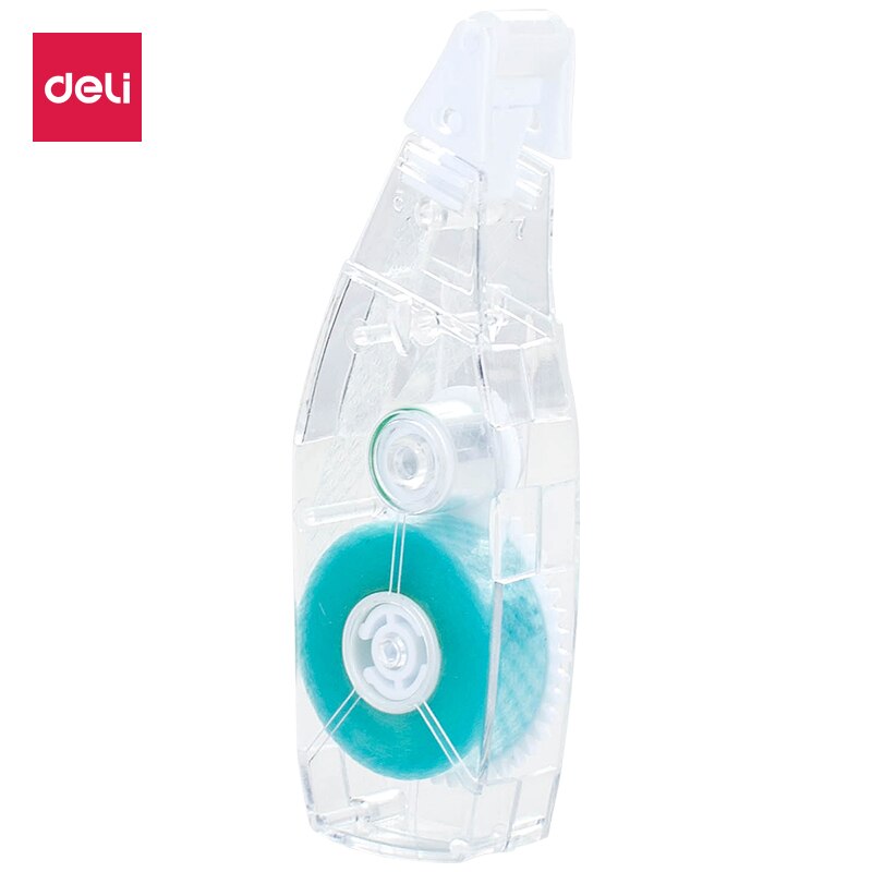 Deli Double Sided Adhesive Dots Stick Roller Glue Tape Dispenser Sticks Adhesive Cutter Stationery Office Supply 7326