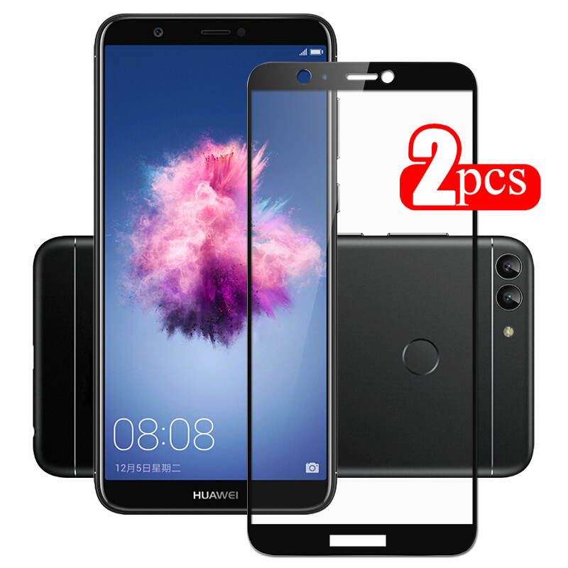 2PCS Gehard Glas Voor Huawei P Smart glas PSmart Screen Protector Genieten 7S voor Huawei P Smart Film huawey 3D Gebogen