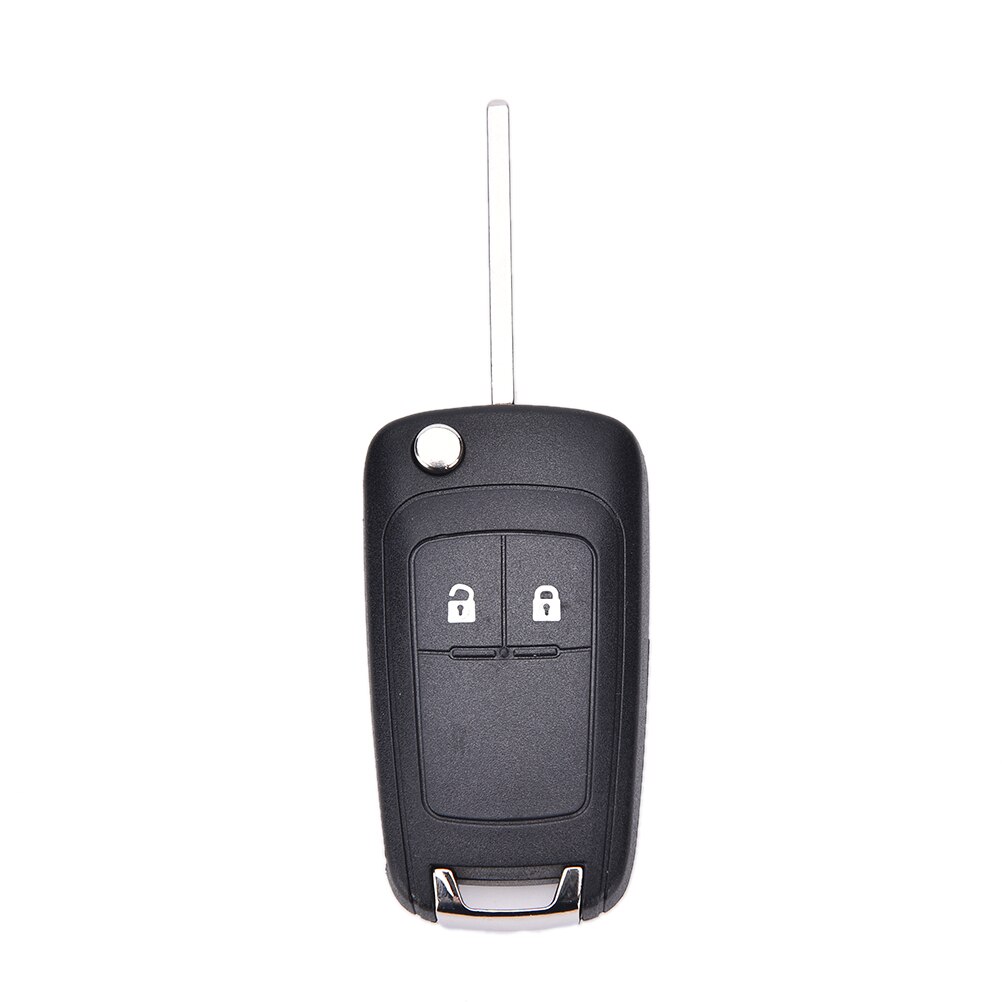 2 Button Flip Remote Key Case Shell Voor Chevrolet... – Grandado