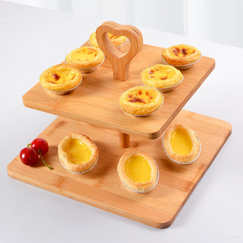 Multi-Layer Cake Pan Dessert Fruit Gedroogd Fruit Display Plaat Plank Restaurant Hotel Dienst Levert Thuis Desktop Opbergvak