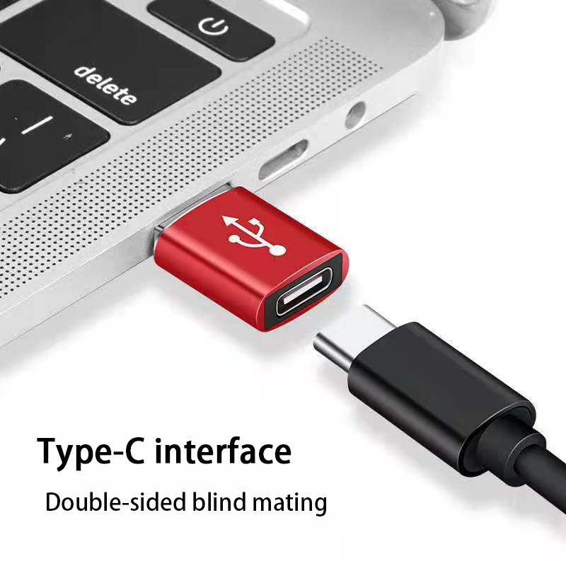 USB 3.0 to USB C 3.1 Adapter Mini Hi-Speed USB Type C Female to USB Type A Male Fast Charging Data Sync OTG Adapter Converter