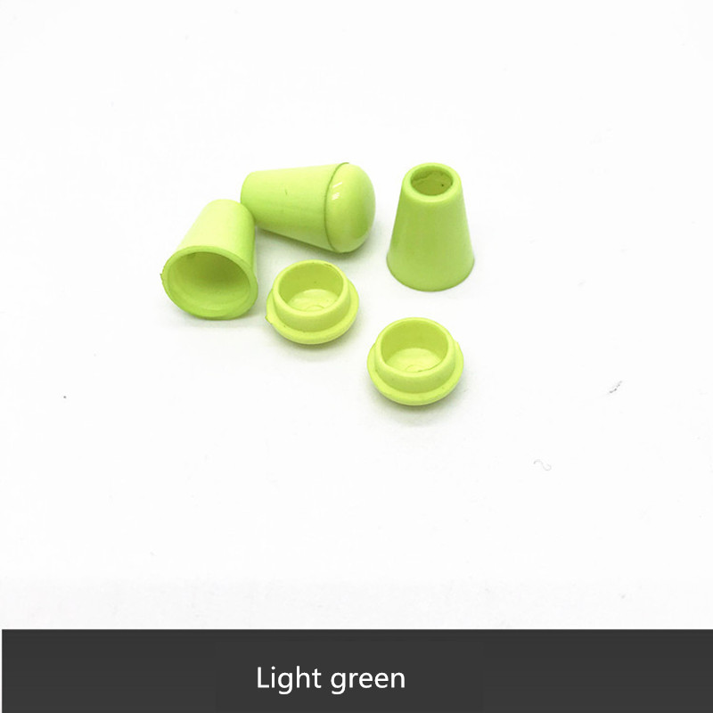AIJJU-Cierre de campana con cierre de tapa, Clip de palanca de plástico colorido para bolsa de ropa Paracord, calzado deportivo, 100 Uds.: grass green