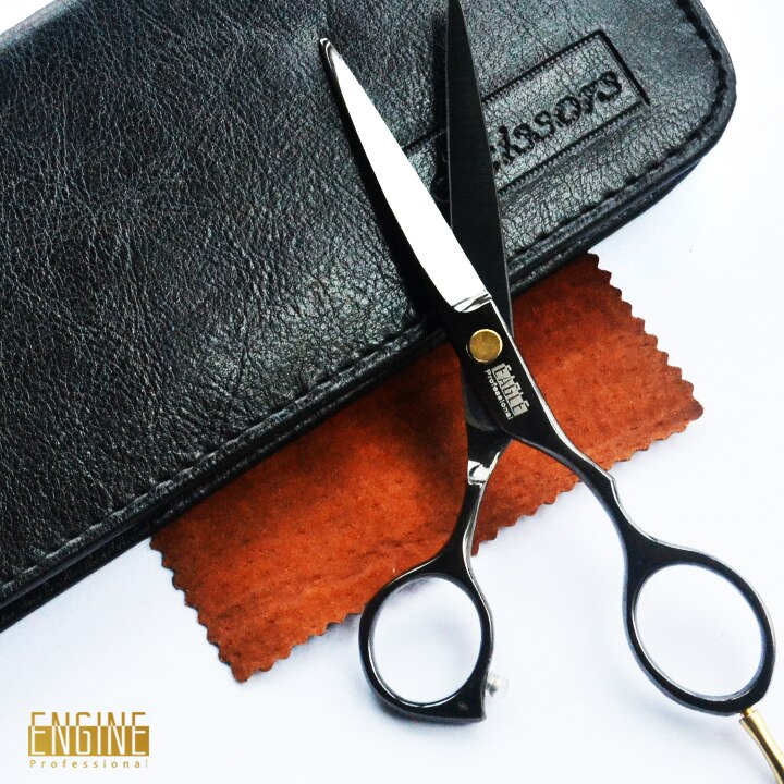 Hair scissors cutting black titanium hair scissors set hair salon product for you