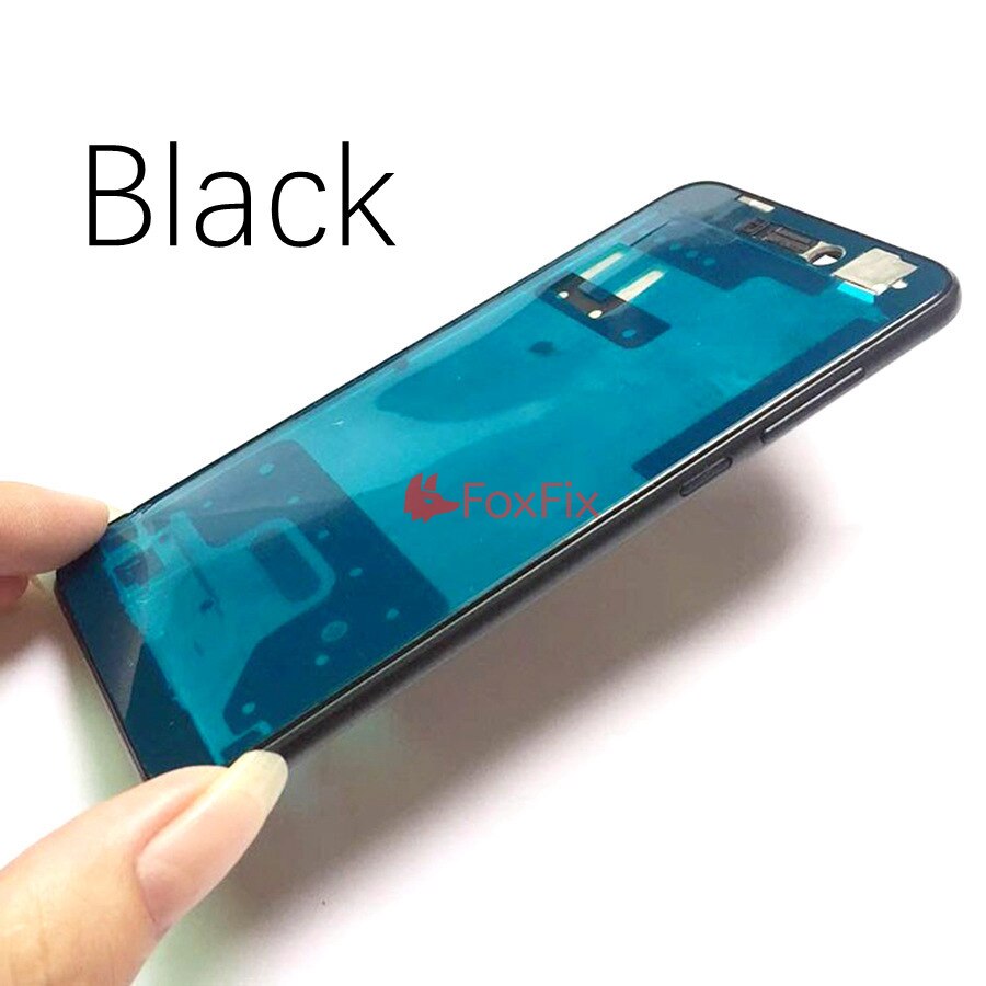 Moldura frontal para huawei honor 8 lite, tela de apoio para moldura médio placa de habitação: Black