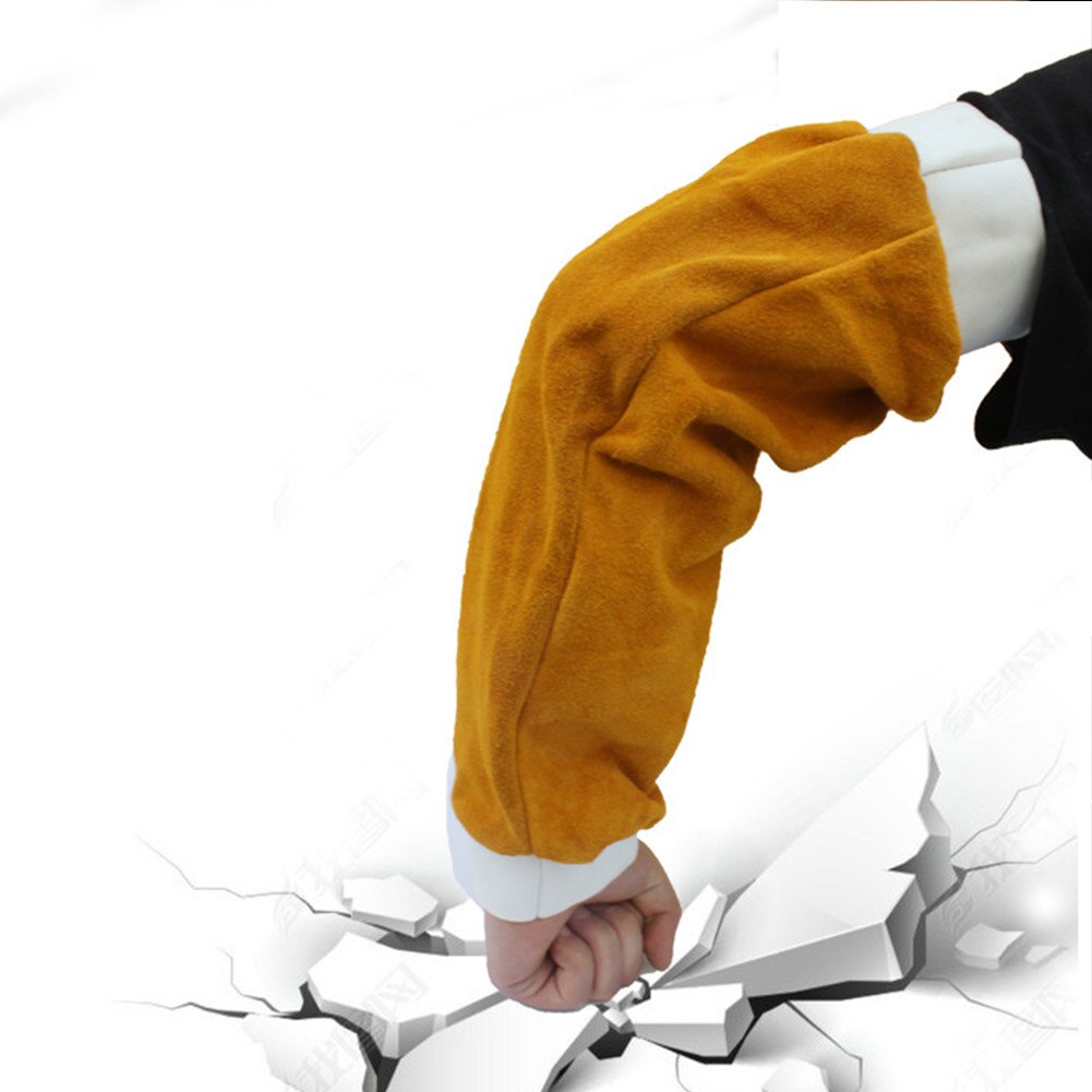 1 Pair Heat Resistant Welding Arm Sleeves Protection Cuff Safety for Workers JA55