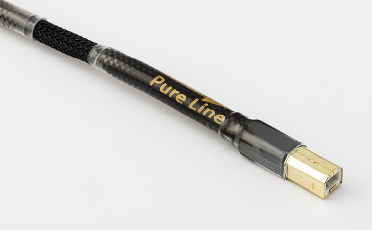 【Pureline】canare L-4E6S Hifi Usb Dac Kabel Usb B Naar Type C Stereo Kabel 6N Ofc Data Audio Digitale Kabel Voor mobiele Telefoon Dac