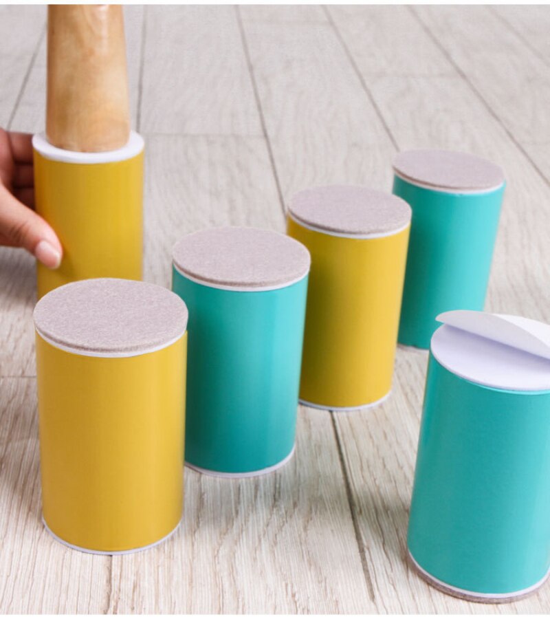 Foot Pad Carbon Steel Table Leg Heightening Pad Thickening Heightening Sofa Table Leg Pad 4 Colors Household Goods Simple