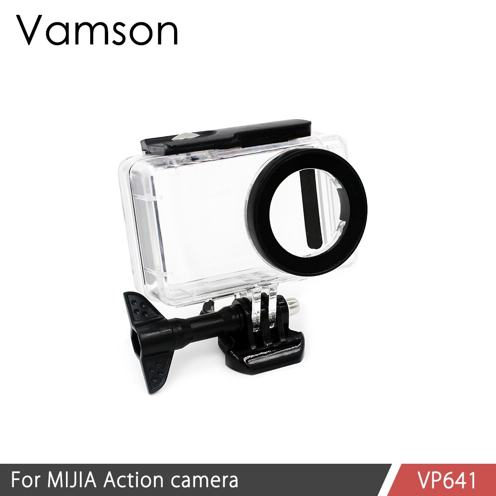 Vamson for Xiaomi mijia Accessories 45m Waterproof Housing Underwater Diving Case for MI jia 4K VP641