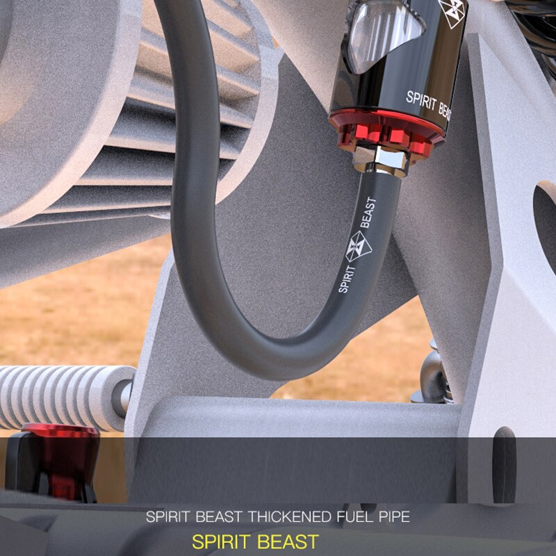 Motorcycle Fuel Gear Rubber 1m 100cm Oil Tube Pipeline Hose