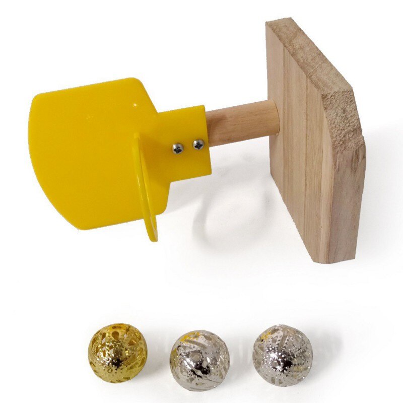 Picture Idea: Parrot Bird Cage Toy Mini Basketball Game Bird Sta
